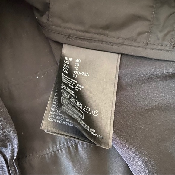 KENZO x HM sz 10 40 Ruffle Sleeve Blouse Jacquard - Picture 8 of 8